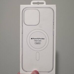 Apple iPhone 16 Pro Max Transparent Case with MagSafe